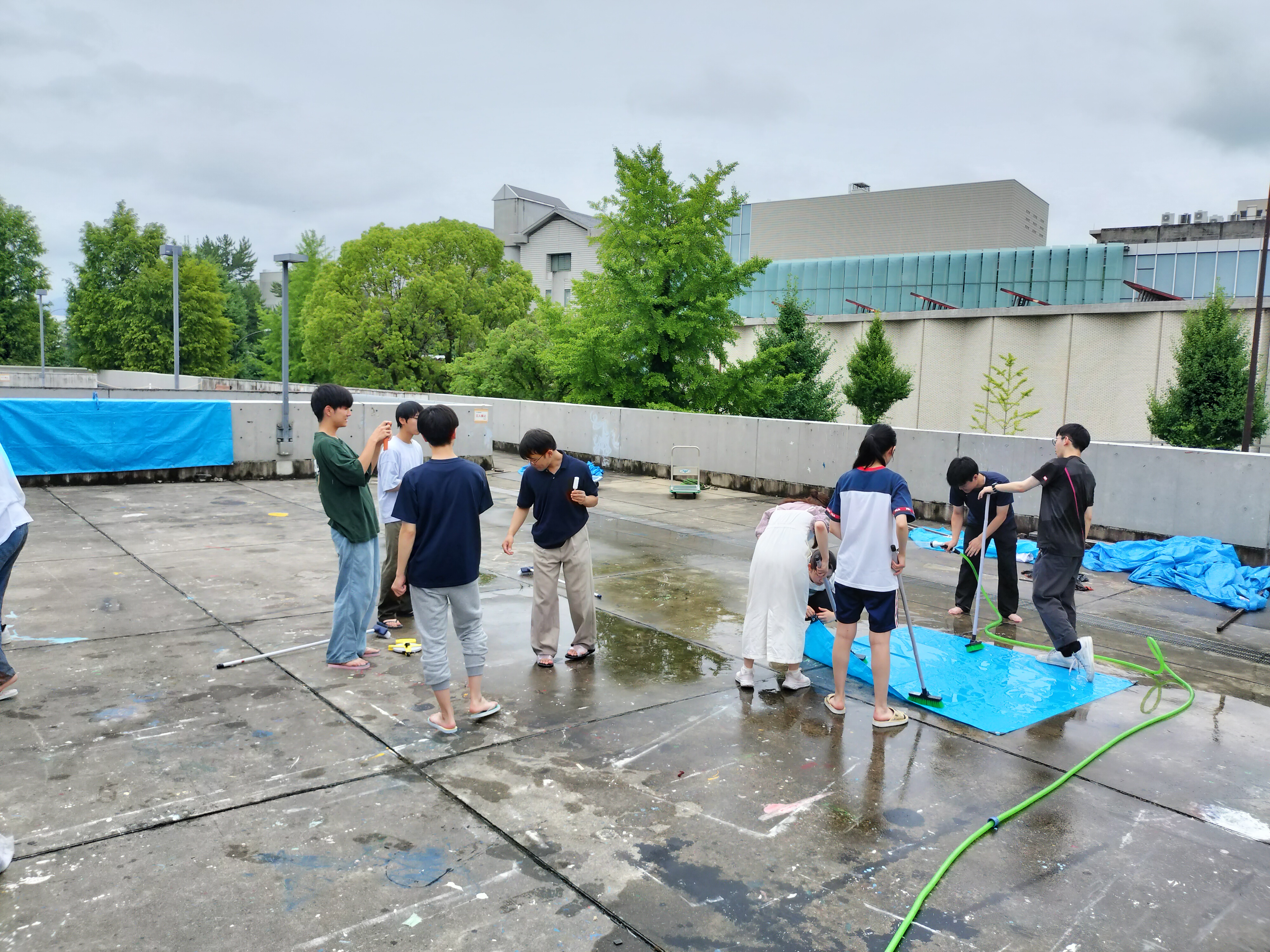 事務局員の一年、夏休み①の様子